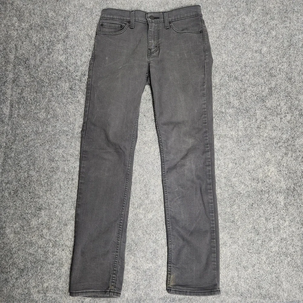 Levis 511 Jeans Men 29x32 Black Denim Slim Fit Dark Wash Skater Punk Grunge